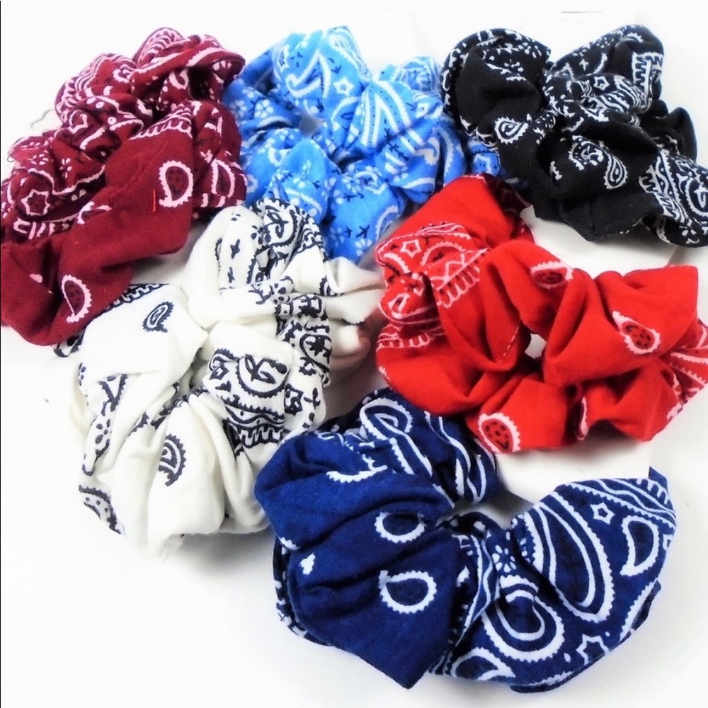 Bandana Scrunchies